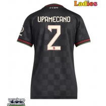 Bayern Munich Dayot Upamecano #2 Replica Third Shirt Ladies 2025-26 Short Sleeve